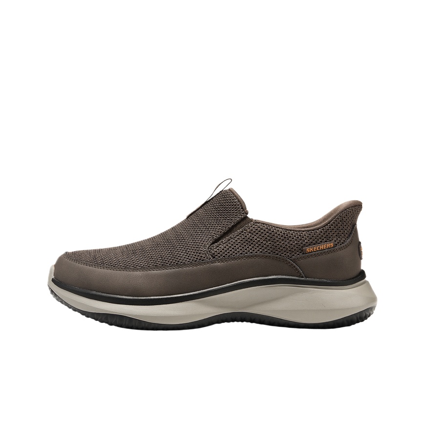 Men'S Shoes - スケッチャーズ スリップイン 通気性 ロートップ ウォーキングシューズ メンズ