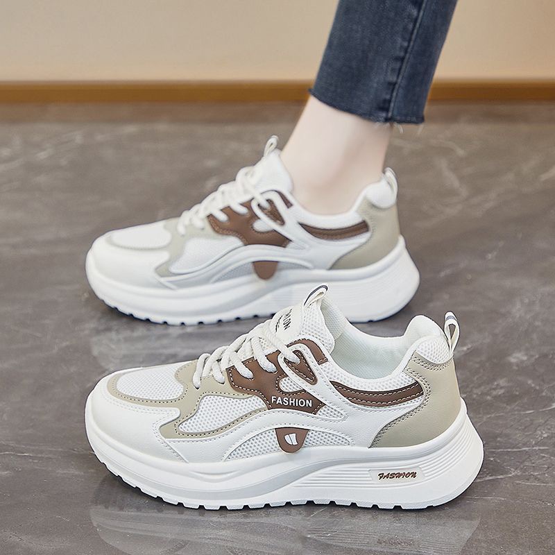 Breathable Mesh Athletic Shoes - メッシュ通気性スポーツシューズ レディース 2026年春新作 ダッドシューズ 軽量ソフトソール ランニングシューズ
