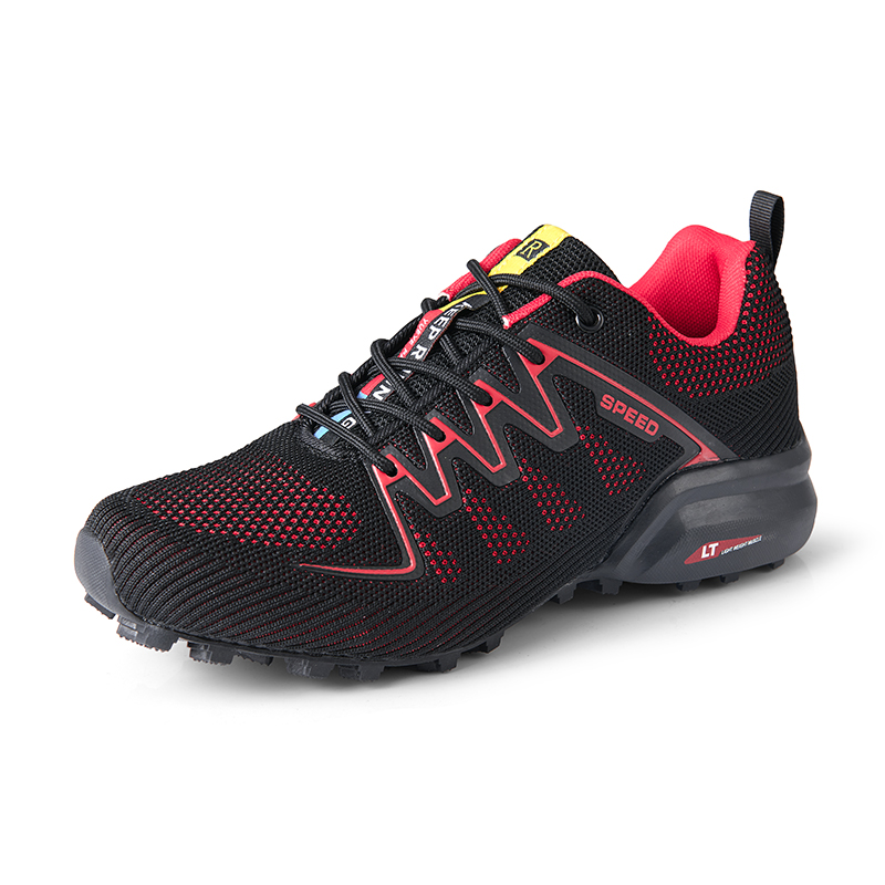 MTB サイクリングシューズ zapatillas cicl - Knit Fabric Lace Up Sneakers のレビューと価格