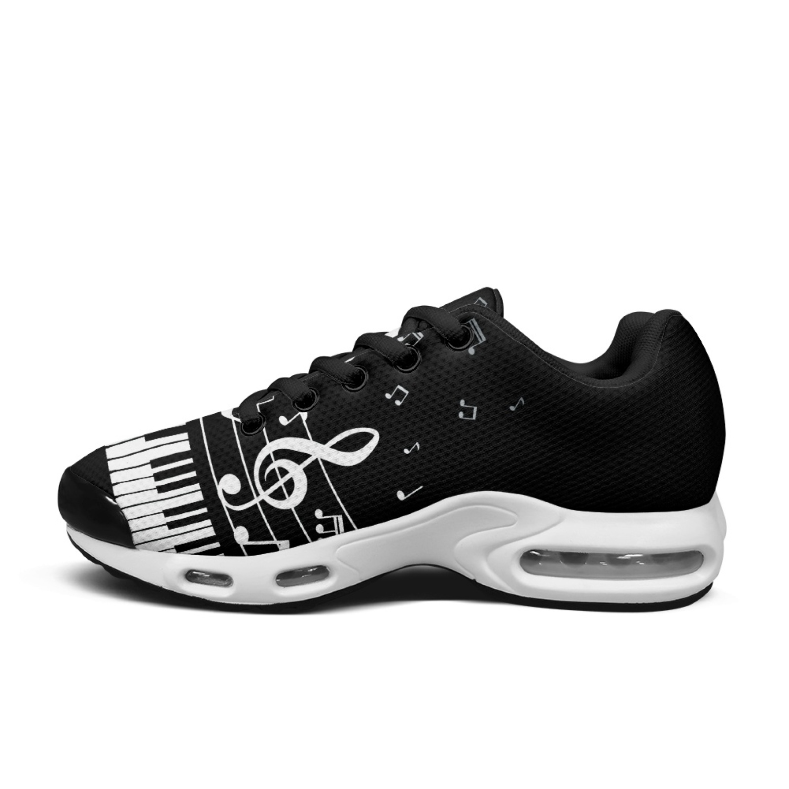 PENSTROLL ピアノ音符柄 モダンスポーツシューズ カ - Air Cushion Jogger Shoes Men のレビューと価格
