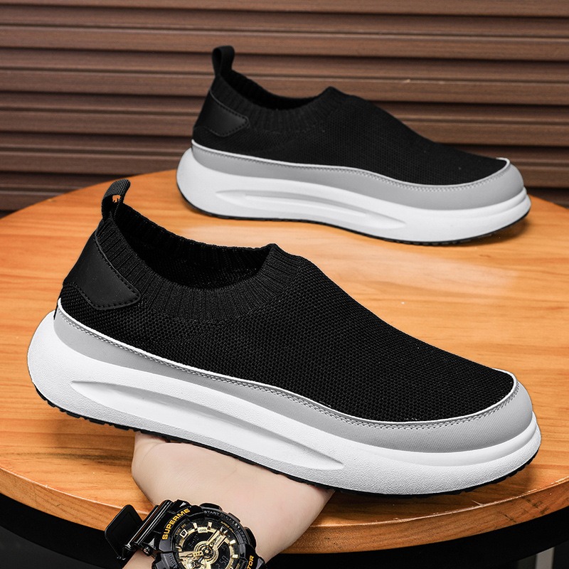2025年新作 メンズシューズ 通気性メッシュ キャンバスシ - Breathable Mesh Athletic Shoes のレビューと価格