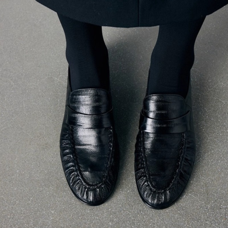 高級婦人靴新しい手作り本革ローファー女性のための絶妙な英国カ - Heels のレビューと価格