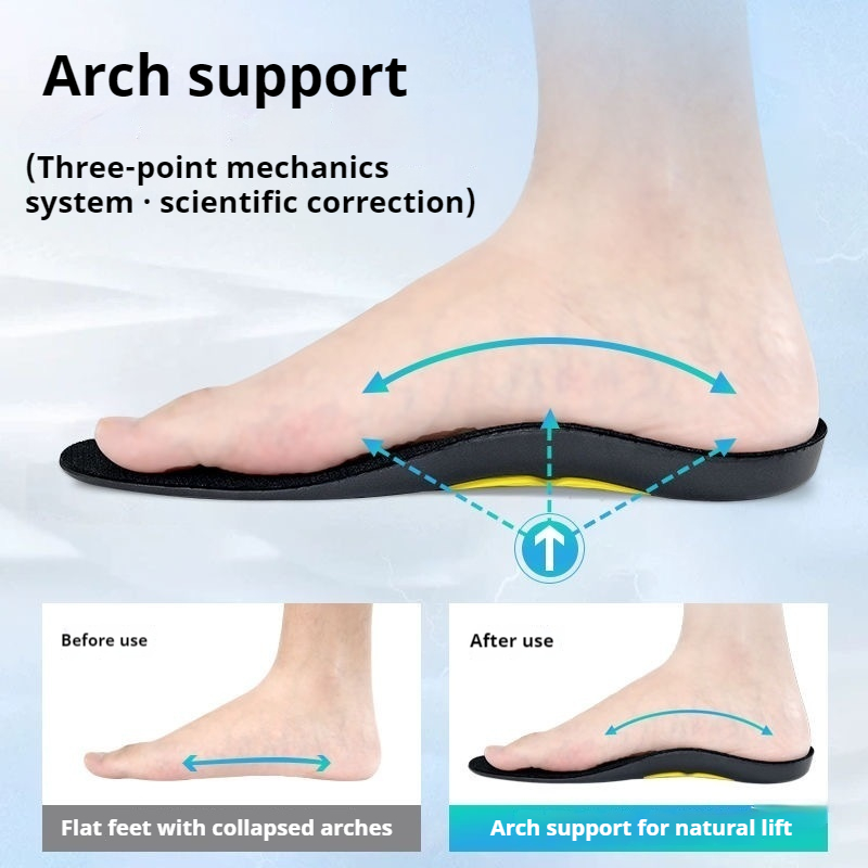 1 ペアのアーチサポート整形外科用靴インソール衝撃吸収スポー - Women'S Shoes のレビューと価格