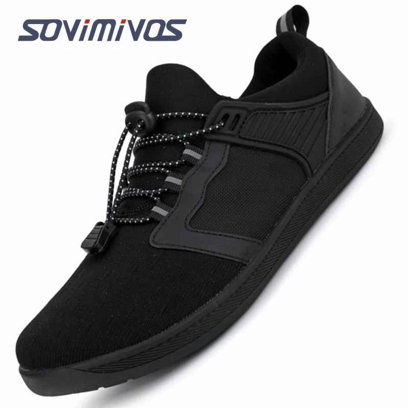 メンズ ベアフットシューズ ミニマリスト トレイルランニング - Wide Toe Box Running Sneakers のレビューと価格